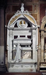 Gioacchino Rossinin (1792-1868) muistomerkki 1900 (marmori)